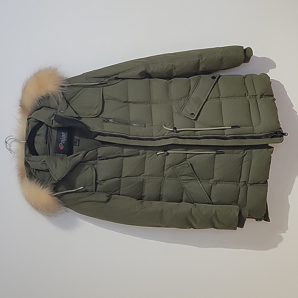 Pajar winter coat with fur at hood